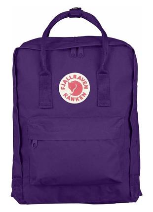 Рюкзак kanken fjallraven classic 16л, сумка портфель с лисой канкен классик фиолетовый