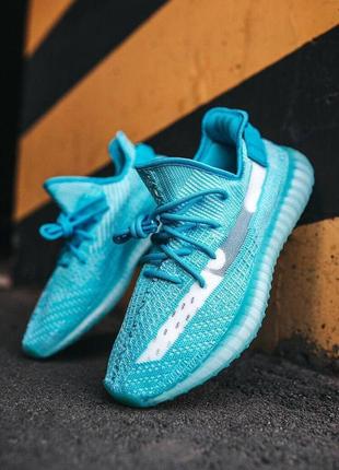 Кроссовки yeezy boost 350 v2 bluewater