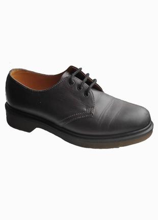 Dr. martens 1461 brown smooth leather oxford shoes