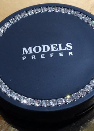 Коллекционная пудра prefer models италия.стразы