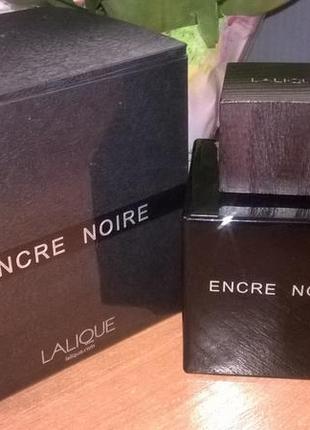 Lalique «encre noire». пустой флакон