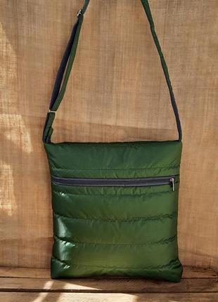 Планшет сумка клатч болрневий на синтепоні зелений недорого