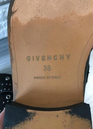 Женские осенне-весенние ботинки givenchy6 фото