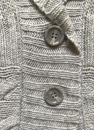 Тёплый свитер на пуговицах италия fraconina3 фото