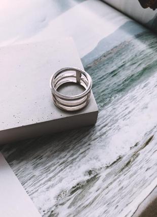 Ніжний срібний перстень3 фото