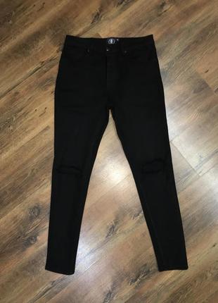 Фірмові чорні джинси скіні як zara