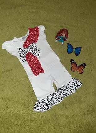 Красивый летний костюм на модницу