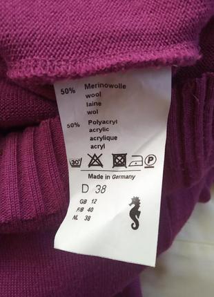 50% merino wool . светр, джемпер пуловер . шерсть мерінос5 фото