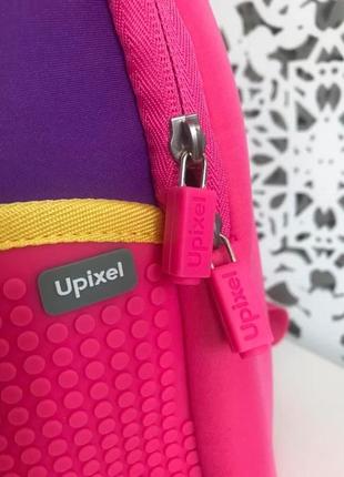 Школа - upixel - рюкзак портфель сова owl - з пікселями - яскравий, місткий9 фото