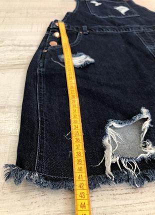 Комбинезон джинсовый юбка denim, р. s-м5 фото