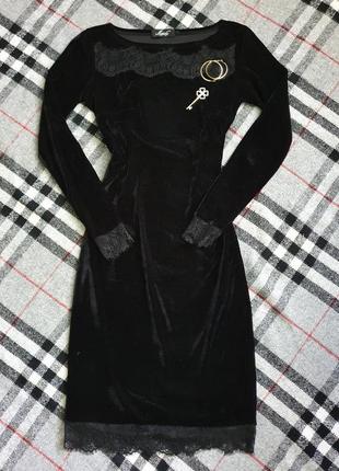 Оксамитова святкова сукня, бархатное праздничное платье1 фото