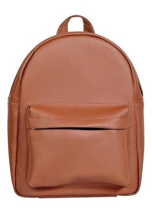 Женский рюкзак sambag brix ksh коричневый (11311027)1 фото
