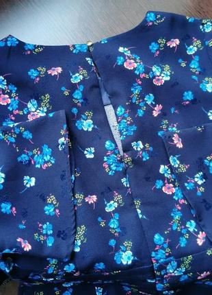 Сукня oasis (квітковий принт, під туфлі, піджак, жакет, сумка)4 фото