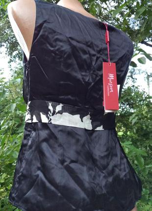 Элегантная шелковая блуза британского бренда monsoon серийная модель+🎁3 фото