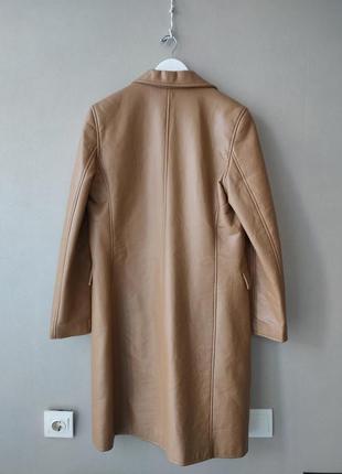 Кожаный тренч , кожаное пальто zara9 фото