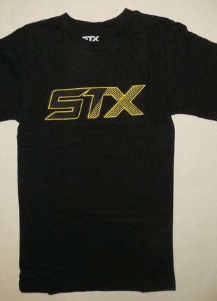 Хлопковая футболка серая, черная и белая stx на мальчика 5-6, 10-12 лет3 фото