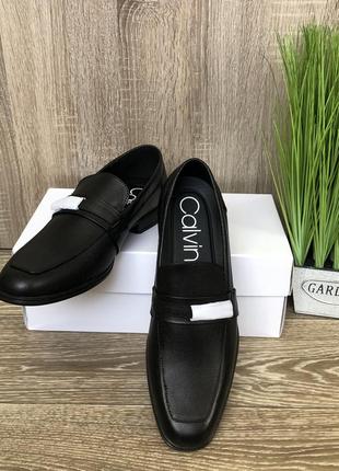 Шкіряні туфлі calvin klein оригінал 6