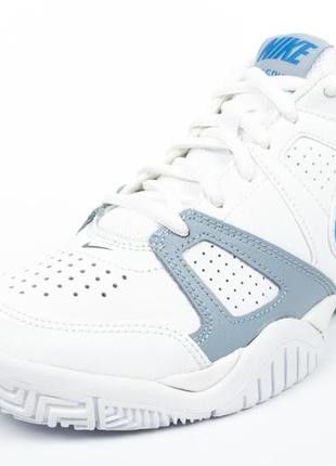 Кросівки nike city court 7 gs white/blue1 фото