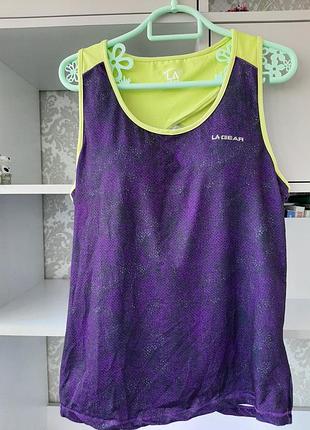 Маечка спортивная новая базовая la gear