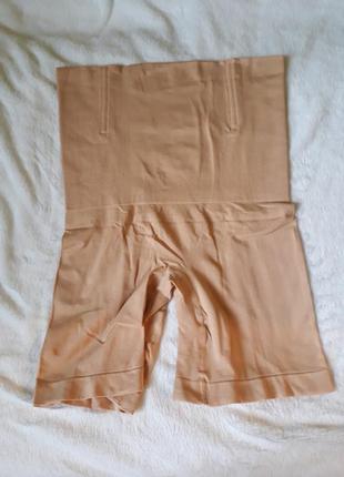 Корректирующее белье шорты, утягивающее белье, для похудения, утяжка, корсет, панталоны5 фото