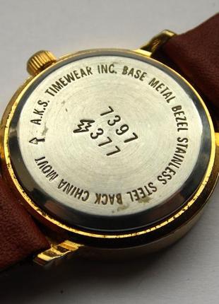 Gitano классические часы из сша с кожаным ремешком механизм isa10 фото
