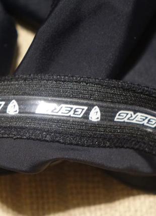 Фирменные черно-серые велошорты berg с памперсом coolmax голландия на 13/14 лет.3 фото