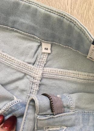 Стильные джинсовые шорты для девочки - подростка c&amp;a р. 1468 фото