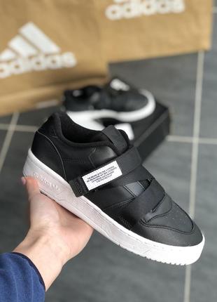 Розпродаж!!! шкіряні кросівки - сліпони adidas original rivalry low у вінтажному стилі баскетбольному