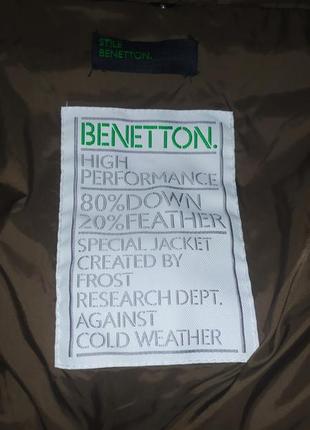 Пальто на пуху benetton4 фото
