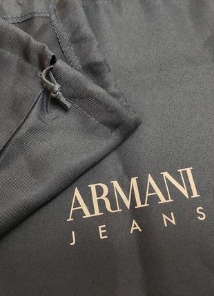 Великий темно синій пильник armani jeans 49х40 мішок1 фото