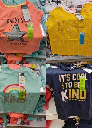 Яскраві футболки нова колекція від 104 до 128