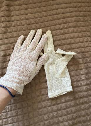 Вінтажні рукавички в стилі dior