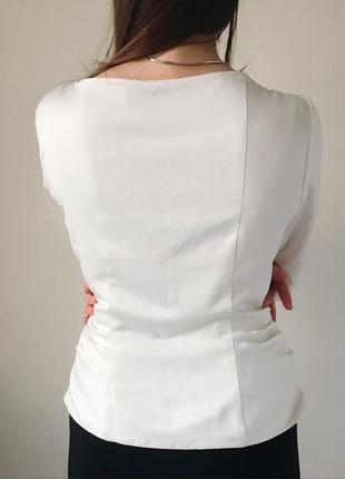 Молочная блуза6 фото