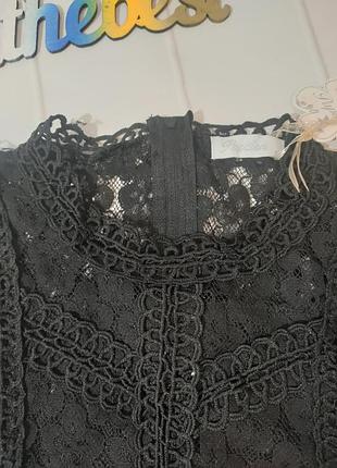 Блузка ажурна для дівчаток 4