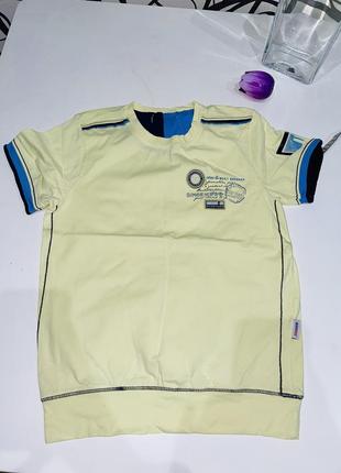 Стильная футболка для мальчика 7-9 лет