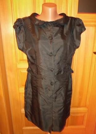 Платье черное  на пуговичках мини распродажа  р.x l - atmosphere