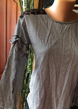 Кофточка в смужку