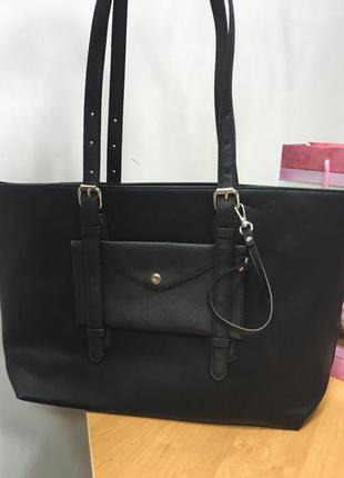 Женская сумка d. jones 5633-3 черная3 фото