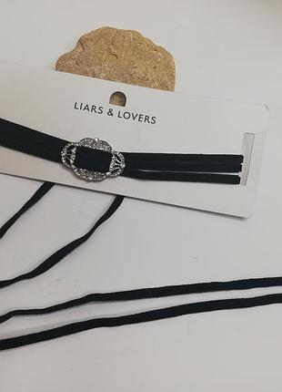 Чокер оксамит камені новий