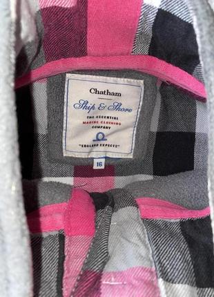 Серая флисовая толстовка chatham  the essential marine clothing company3 фото