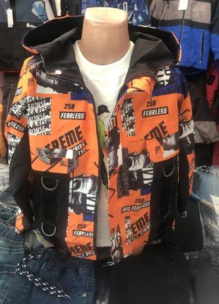 Куртка ветровка для хлопчика{ батнік в комплекті}