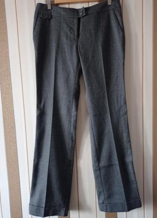Классические брюки, цвет серый, размер л-хл