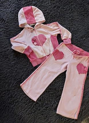 Костюм велюровий