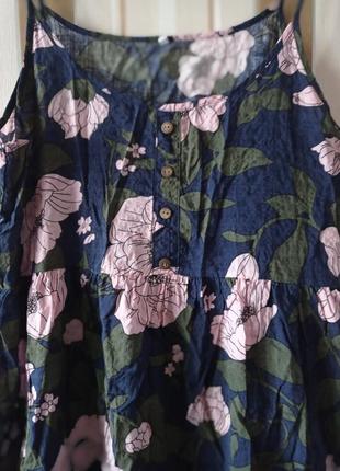 Платье-сарафан 👗, хлопок, размер 50-524 фото
