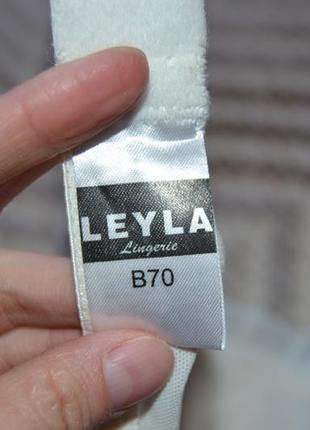 Нежный бюстгальтер leyla р.70в (75а смотрите замеры)7 фото