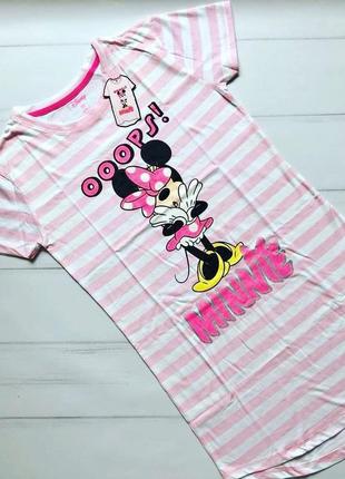 Ночная рубашка pink minnie mouse primark1 фото