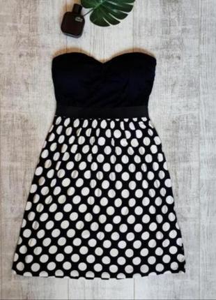 Платье в горошек