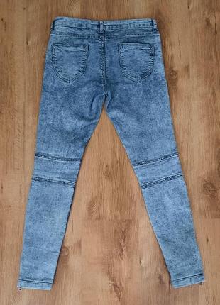 Джинсы скинни denim co размер 10/38(m-l)4 фото