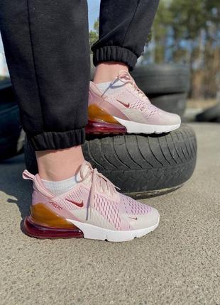 Жіночі кросівки nike air max 270 pink