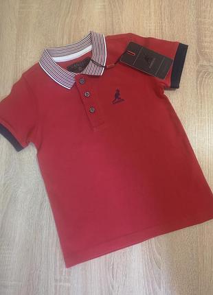 Футболка поло kangol 104-110 4-5 лет